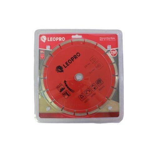 leopro-611171-lp03009-ใบเพชร-ตัดแห้ง-9-230mm-25-4-22-2-20-16mm-1-ใบ-แพ็ค-moderntools-official