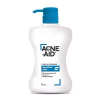 ? Acne-Aid Acneaid Acne Aid Gentle Cleanser ทำความสะอาดผิวหน้า สูตรอ่อนโยน สำหรับ ผิวบอบบาง ขนาด 500 ml 15415 [ Beauty Face ]