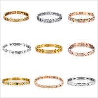 Abalone Shell Titanium Steel Energy Bracelet Magnetic Energy Anti-Oxidation Anti-Radiation Healthy Ladies Bracelet