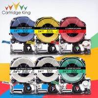 16 Color 24mm Label Tape for Epson ST24KW SS24KW SC24KZ SD24BW ST24BW Label Maker for King Jim LW-700 LW-700 Tepra Pro Printer Adhesives Tape