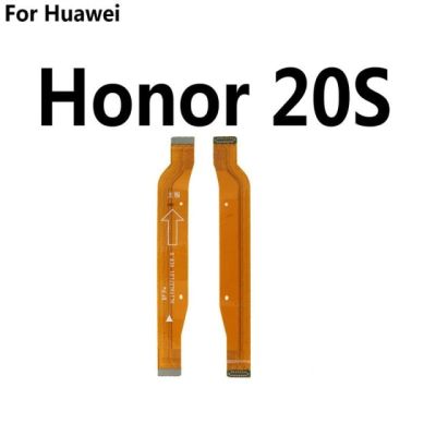 【☄New Arrival☄】 anlei3 ขั้วต่อแถบผ้าหมึกใหม่เมนบอร์ดหลักสายเคเบิ้ลยืดหยุ่นสำหรับ Huawei Honor 10 Lite 10i 20i 20 Pro 20S