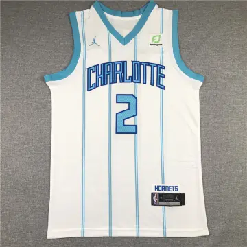 Men's Charlotte Hornets LaMelo Ball #2 Nike Blue 2021/22 Swingman