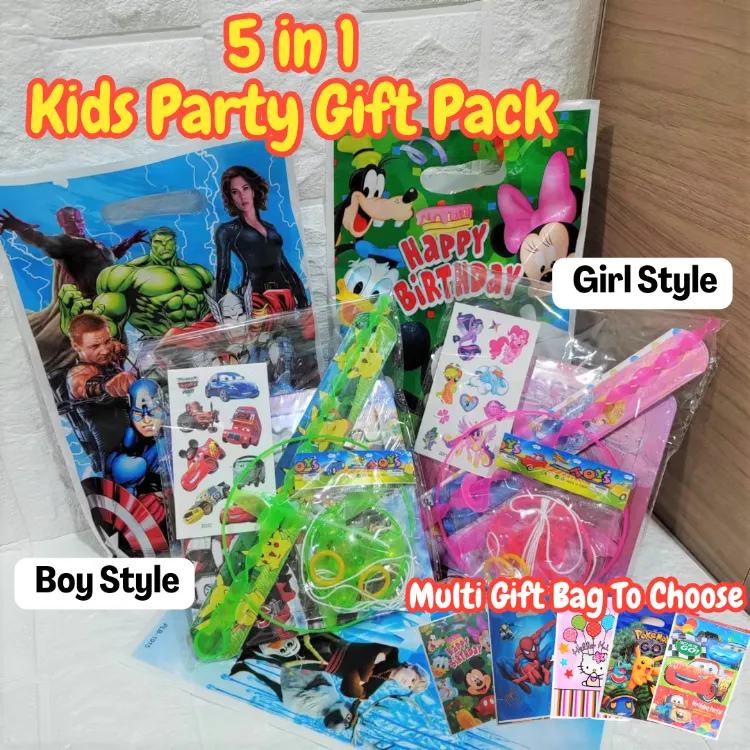 CHILDREN'S TATTOOS Birthday Party Gift Bag Filler Kids Girls Boys