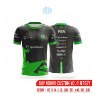 Imperial Esports fuji Gaming Jersey T-Shirt Full printing Custom Nickname