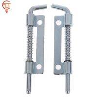 1Pcs 9cm Long Stainless Steel Door Latch Sliding Lock Barrel Bolt Latch Hasp Staple Gate Safety Lock Silver Color