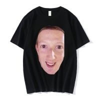 {Xiansheng clothing}  เสื้อผ้า} เสื้อยืด Zucc สาปแช่ง100ผ้าฝ้ายบริสุทธิ์สาปแช่ง Meme Facebook Meme Mark Zuckerberg เสื้อยืดแขนสั้นเสื้อพลัสไซซ์ Streetwear