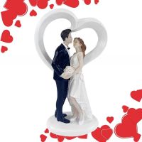 【YF】 1Pcs Wedding Bride And Groom Engagement Figurine Decoration Supplies