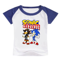 Sonic The Hedgehog เด็กเสื้อยืดชายประเดิมสาวเสื้อยืด Babys ฝ้าย TEE