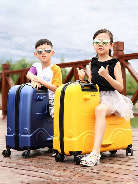 XQ Children's Suitcase Can Ride Girls LargeCapacity Boarding Boy