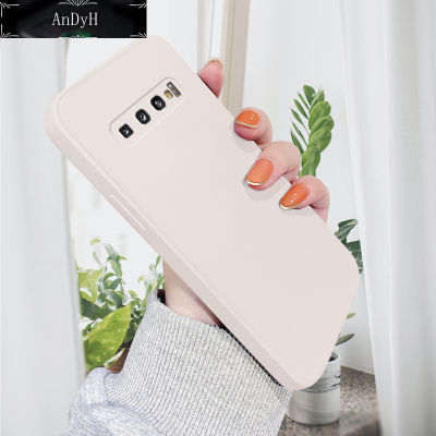 AnDyH Casing Case For Samsung Galaxy S10 S10 Plus Case S10+ Soft Silicone Full Cover Camera Protection Shockproof Cases