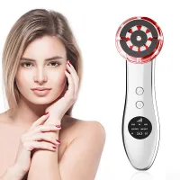 6 In 1 EMS Beauty Device LED RF Skin Rejuvenation Machine Infrared Therapy Facial Lifting Firm Skin Tightening Skin Care Tools