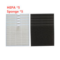 Robot Side Brush Mop Cloth HEPA Pre Filter for AMIBOT Animal XL H2O Connect Robotic Vacuum Cleaner Spare Parts Accessories