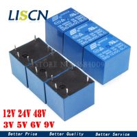 10pcs Relay SRD-03VDC-SL-C SRD-05VDC-SL-C SRD-24VDC-SL-C SRD-12VDC-SL-C 3V 5V 6V 9V 12V 24V 48V 10A 250VAC 5PIN Relays Relais Electrical Circuitry Par