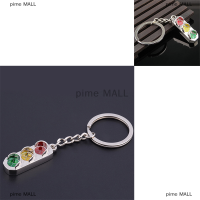 pime MALL ใหม่ MINI Traffic Light Car Key Ring CHAIN CLASSIC 3D KEYFOB พวงกุญแจของขวัญ