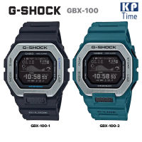 Casio G-Shock G-LIDE นาฬิกาข้อมือผู้ชาย เชื่อมต่อสมาร์ทโฟน บลูทูธ นับก้าว รุ่น GBX-100 ของแท้ ประกัน CMG