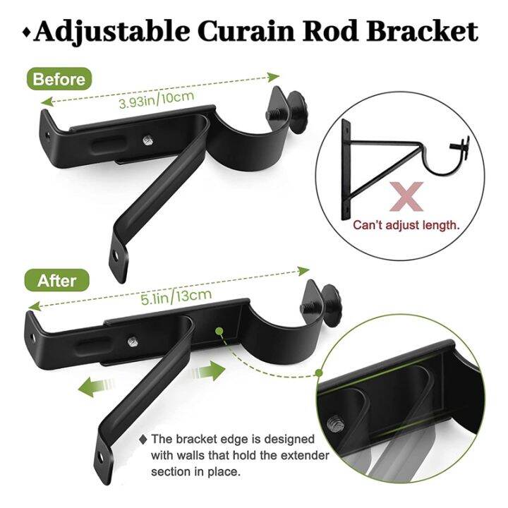 curtain-rod-bracket-adjustable-heavy-duty-curtain-rod-holders-black-curtain-rods-hooks-hangers-for-wall-drapery-rod