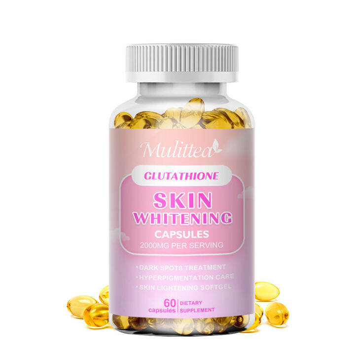 Reduced L-Glutathione Whitening Capsule Effective Skin Lightening ...