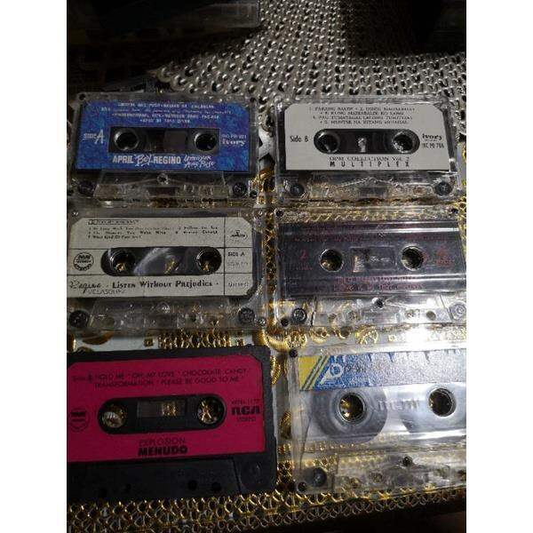 New 2023 Vintage Random Cassette Tapes Loose No Inlays OPM Lazada PH
