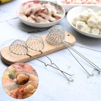 【CW】 Filter Hot Pot Fondue Sieve Colander Handle Strainer Cookware Net