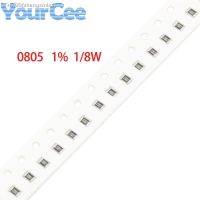 ▥✎ 100pcs 0805 SMD Resistor 1 1/8W 0.1R 20M 0.2 2.4 3.9 4.7 10 30 62 120 820 910 1K 1.2K 1.8K 2.1K 6.8K 10K 20K 910K 10M 20M ohm