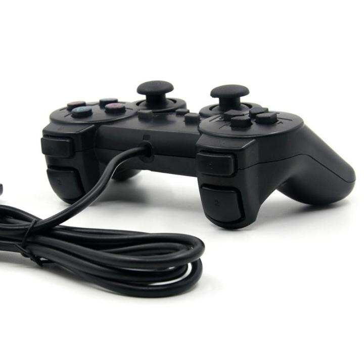 การสั่นสะเทือนคู่-ps2มอเตอร์-gamepad-รีโมทคอนโทรลจอยสติ๊กใช้งานร่วมกับ-play-station-2