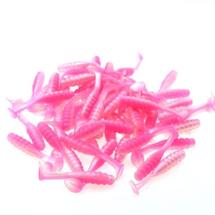 hot-fishing-screw-t-tail-grub-15-pieces-color-soft-bait-artificial-worm-lures-5cm-1-5g