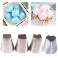 【hot】⊙☒℡  1-3pc Big Nozzles Piping Tips Icing Cookie Decorating