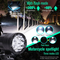 เพิ่มเติม9ไฟตัดหมอก LED ไฟหน้ารถจักรยานยนต์สำหรับ BMW S1000XR R1200RT R1150GS S1000RR F 800 GS GS 1250 R NINE T