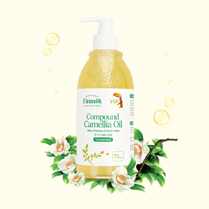 Camellia Oil Baby Gentle Wash And Shampoo