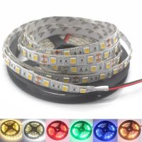 LED Strip 12V 24V 5050 SMD 60LEDs/m Lightstrip 5 M 12 V 24 V Volt LED Strip Light SMD5050 No waterproof lamp Ribbon TV Backlight