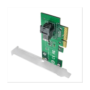 PCIE4.0 X4 to Single Port Adapter Card FF