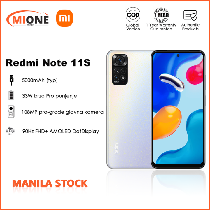 redmi note 11s inches