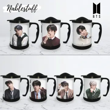 Tumbler Bottle BTS BE RM JIN SUGA JHOPE JIMIN V JUNGKOOK // Insert Paper  Drink Bottle Kpop