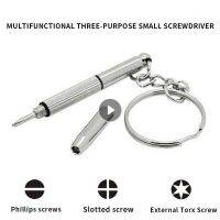 Glasses Screwdriver Three-in-One Small Three-Purpose Repair Outfit Tools