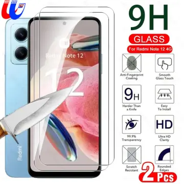 Ibywind Screen Protector for Xiaomi Redmi Note 12 Pro 4G(6.67) 2 Pack+1  Pack Camera Len Protector+1 Back Film,9H Tempered Glass,HD,Scratch