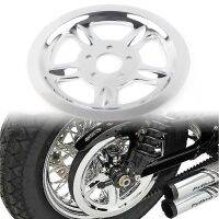 Motorcycle Aluminum Rear Pulley Cover 1201-0520 For Harley Sportster XL883 XL1200 Replacement Chrome/Black