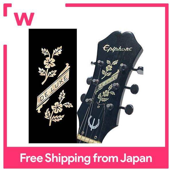Inlay sticker on guitar head Epiphone Deluxe Flower Lazada PH