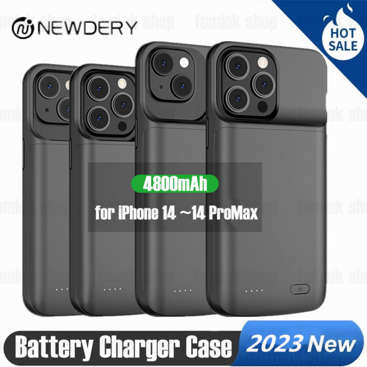 Battery Charger Cases For iPhone 13 Pro Max Power bank Case For iPhone 13  Mini Extenal