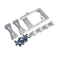 Metal Servo Mount Bracket Beam Crossbeam Shock Mount for WPL C14 C24 B14 B24 1/16 RC Car Kit 1