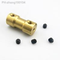 2/3/3.17/4/5/6mm Brass Rigid Coupling Connecting Shaft Transmission Parts Motor Coupling