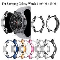 Screen Protective Watch Case For Samsung Galaxy Watch 4 40MM 44MM Protector Cover Shockproof TPU Transparent Anti-fall Shell