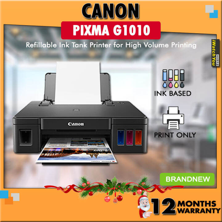 Canon PIXMA G1010 Refillable Ink Tank Printer / print only / brandnew ...