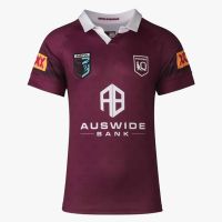 QLD Maroons 2023 Mens Home Jersey 2023/24 QUEENSLAND MAROONS STATE OF ORIGIN RUGBY TRAINING JERSEY SHORTS Size S-5XL