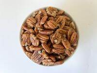 พีแคน ถั่วพีแคน Pecans Nuts แบบดิบ ถุงซิปล็อค (ขนาดสินค้า 500g. / 1kg.)