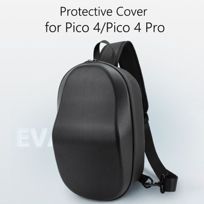 Hard Shell Storage Bag for Pico 4/Pico 4 Pro Virtual Reality All-in-One Machine Dustproof Travel Carrying Case VR Accessories