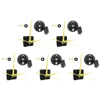 5 Set Silent Quartz Movement Mechanism DIY Wall Clock Motor Kit Replacement Repair Parts