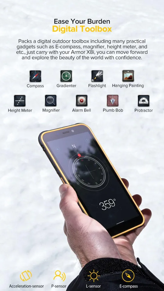 Ulefone Armor 24 Rugged Phone 22000mAh Up to 24GB+ 256GB 6.78120Hz  Smartphone 64MP+64MP
