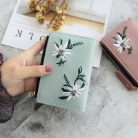 【CC】 New Womens Wallets Print Short Wallet Woman Coin Purse Ladies Small Female Leather Card Holder