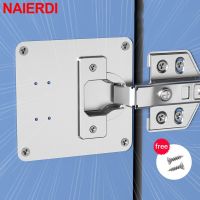 【CC】 NAIERDI Hinge Repair Plate Cabinet Door Panel Connection Plastic Hardware Accessories