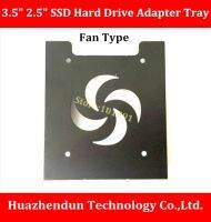 พัดลมแบบ2.5ถึง3.5ฮาร์ดไดรฟ Ssd ถาดอะแดปเตอร์อะแดปเตอร์ Ssd แคดดี้ฮาร์ดไดรฟ Ssd แคดดี้ที่มีสกรู